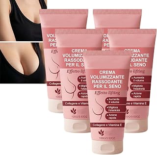 Bröstuppstramande och åtstramande kräm förbättrar elasticiteten minskar slapphet, fuktgivande bröstkräm, bröstdämpande lotion, djup reparation bröstdämpande serum (5 st)