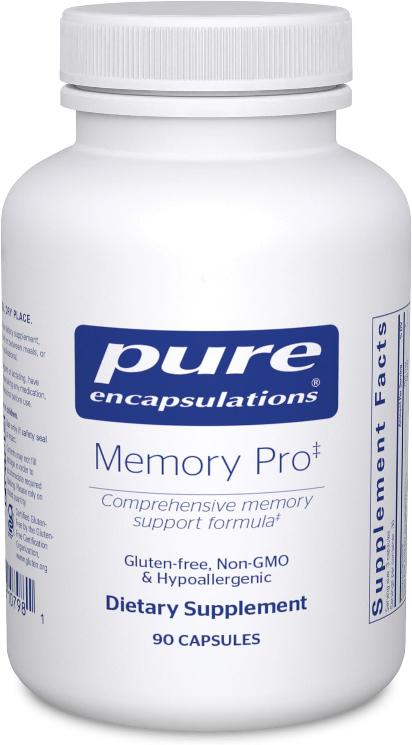 Memory Pro | Comprehensive Memory Support Formula | 90 Capsules