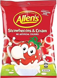 Allen's Strawberries & Cream 190g (2 Pack)