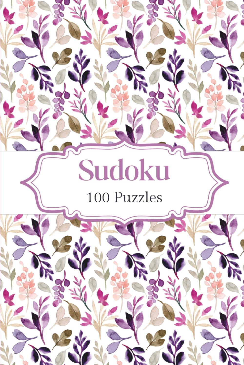 Luxury Sudoku Puzzle Book for Adults – Medium Difficulty: 100 Puzzles for Relaxation, Mindfulness and Brain Training