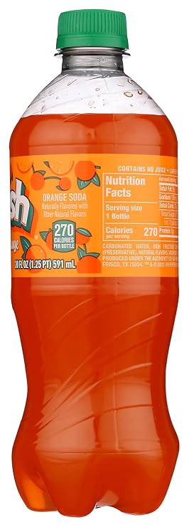 Crush Orange Soda Caffeine Free