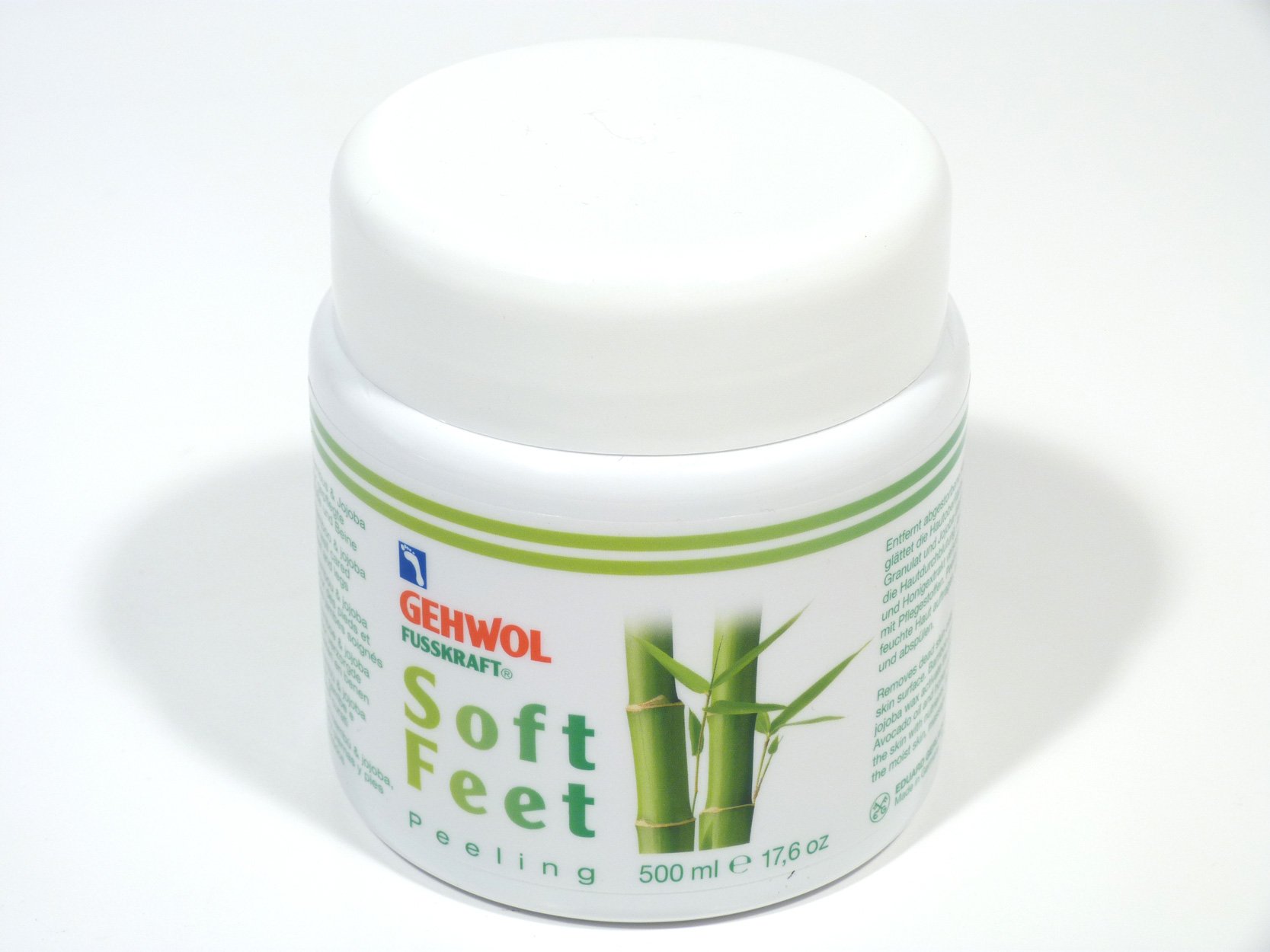 Gehwol Fusskraft Gommage pour pieds doux au jojoba en bambou