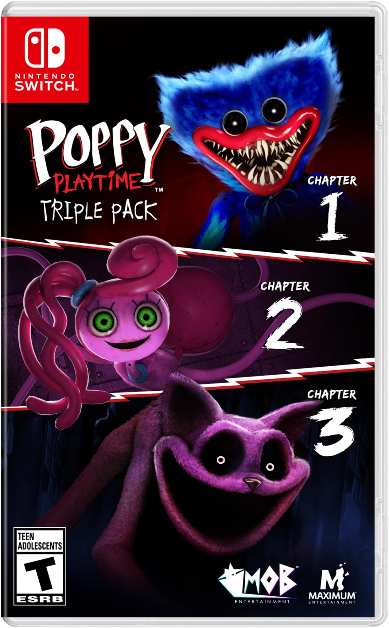 Poppy Playtime Triple Pack Nintendo Switch