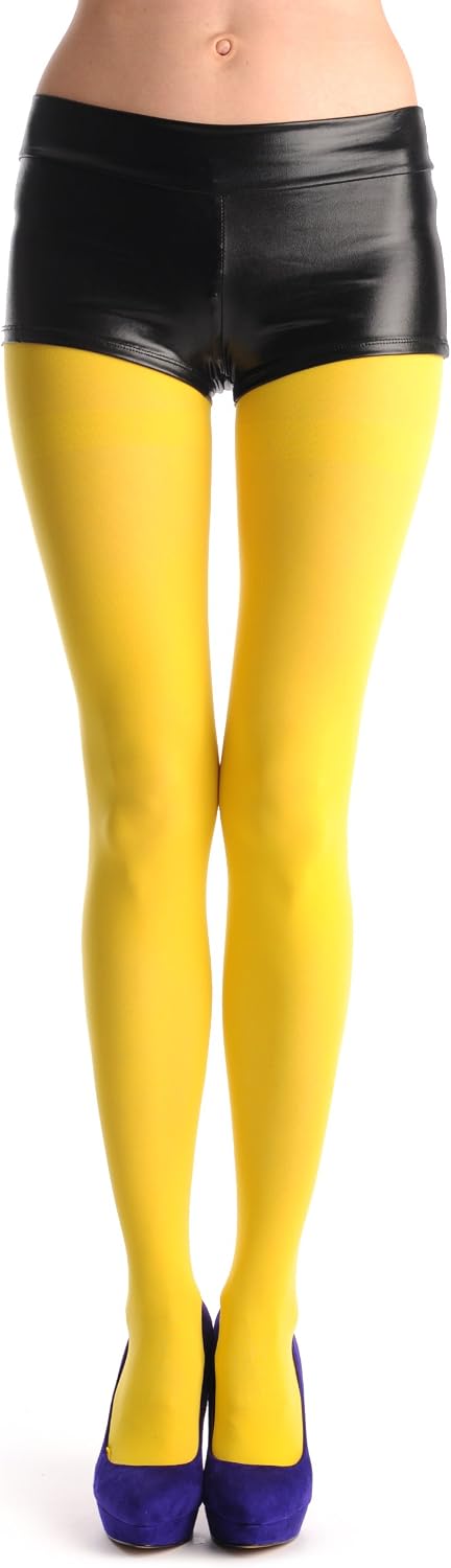 LissKiss Bright Yellow 40 Denier Tights