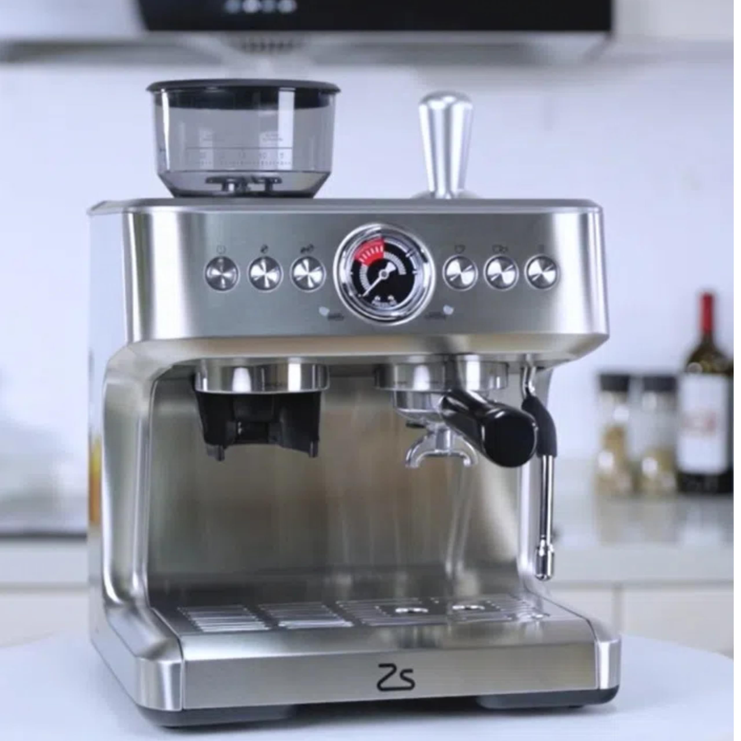 Machine à expresso avec moulin élégante pour un rituel café unique
