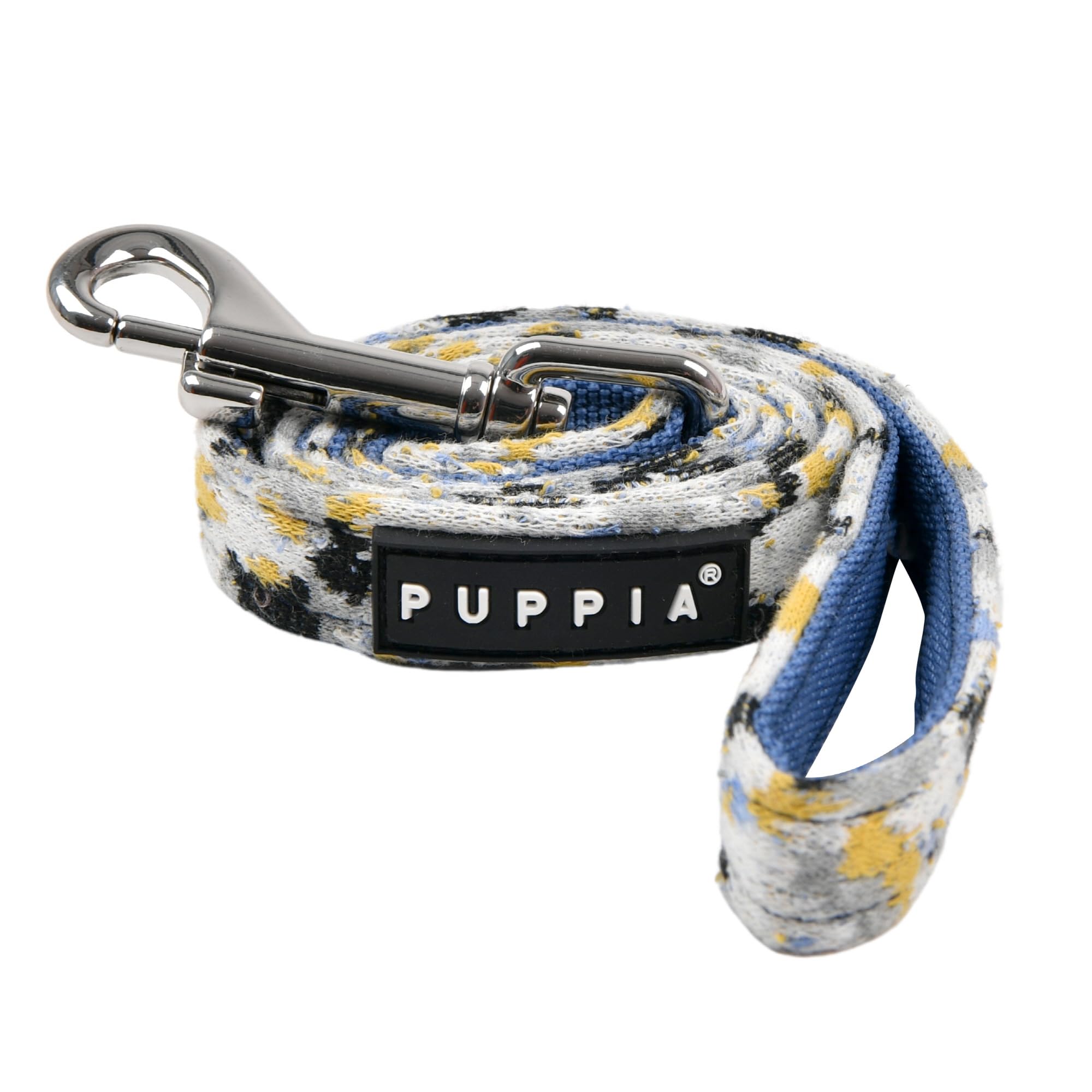 PuppiaHuxley Winter Dog Leash Walking Training Fashionable for Small and Medium Dogs, Blue, Large