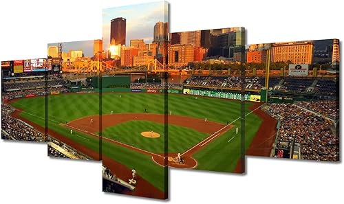 Miniatura 396 de Decoración de pared, lienzo para estadio deportivo de Estados Unidos, arte de pared moderno Fenway Park en Boston, arte de pared para oficina, sala