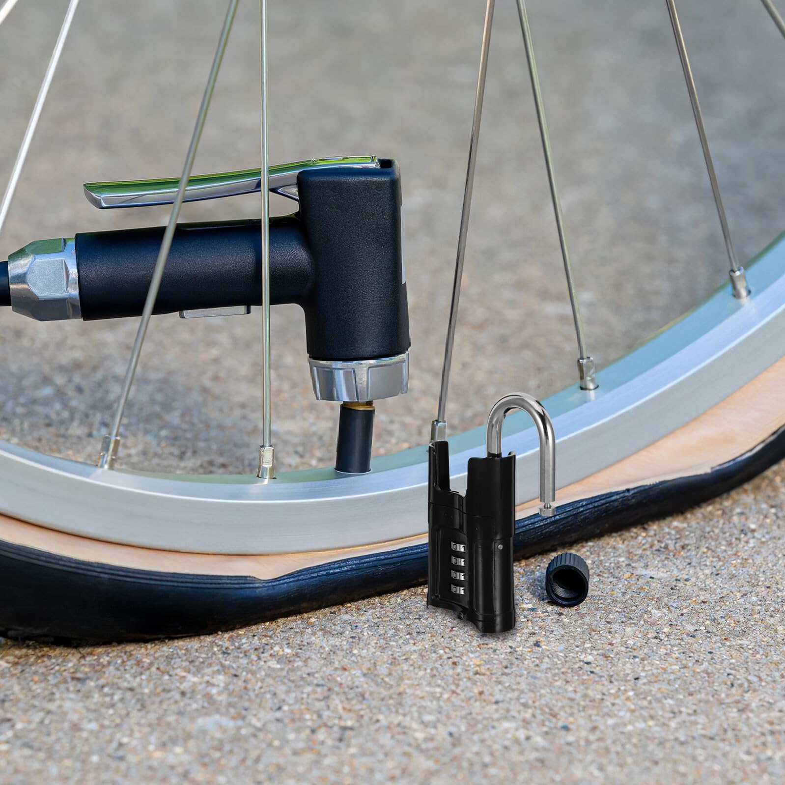 Cadenas à Combinaison à 4 Chiffres Étanche en Alliage de Zinc Résistant aux Intempéries pour Portails Extérieurs, Garages, Entrepôts et Boîtes à Outils – Verrouillage Sécurisé