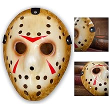 2026 Horror Hockey Mask Killer Face Adult Costume for Halloween Masquerade Party