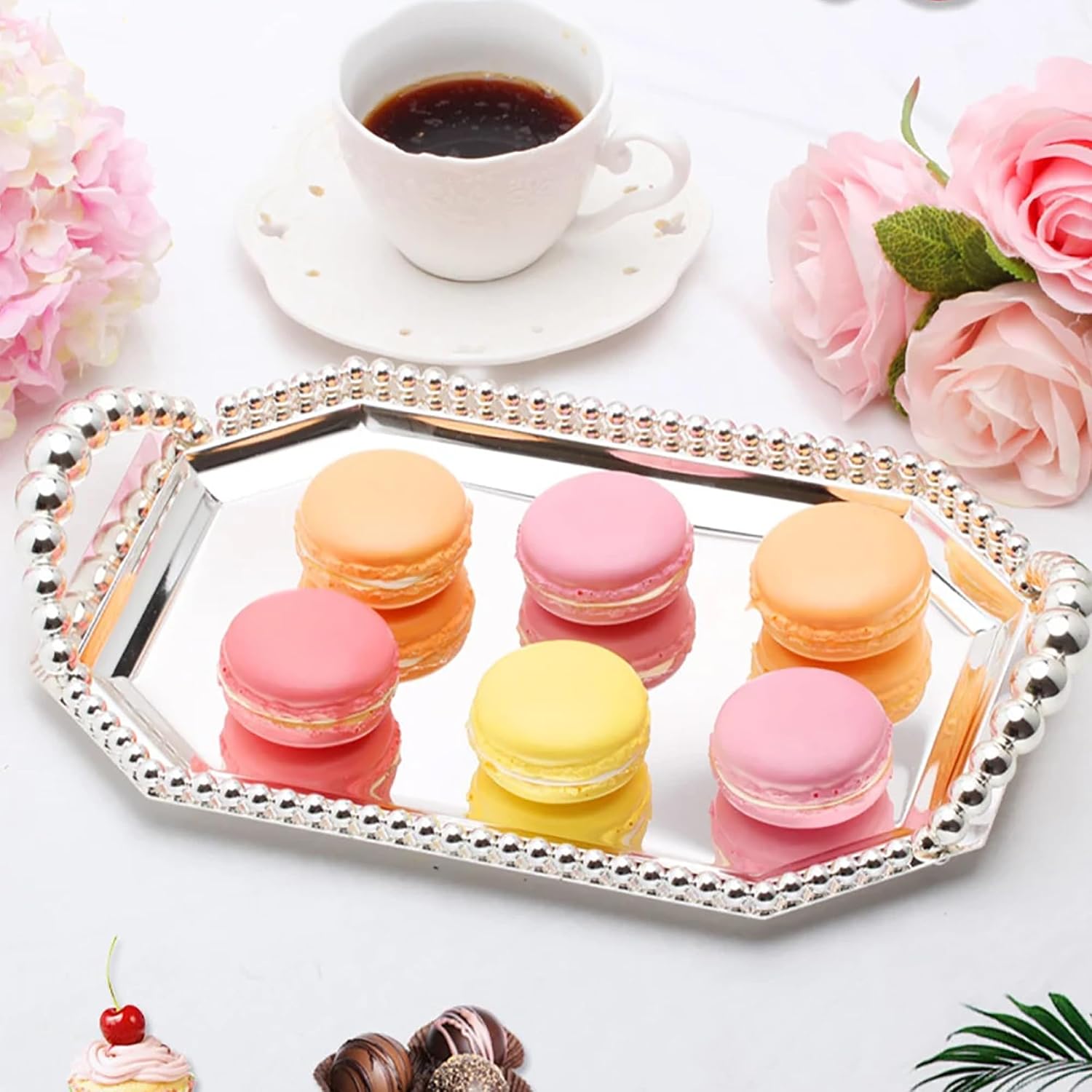 24 Pieces Realistic Artificial French Macaroons Cookies,Fake Marcaroon Cake Mini Artificial Marcaron Bread for Coffee Shop Home Wedding Decoration,2inch