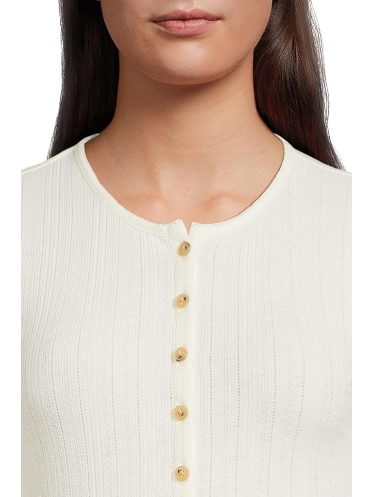 Bone Faherty Paradise Pointelle Henley