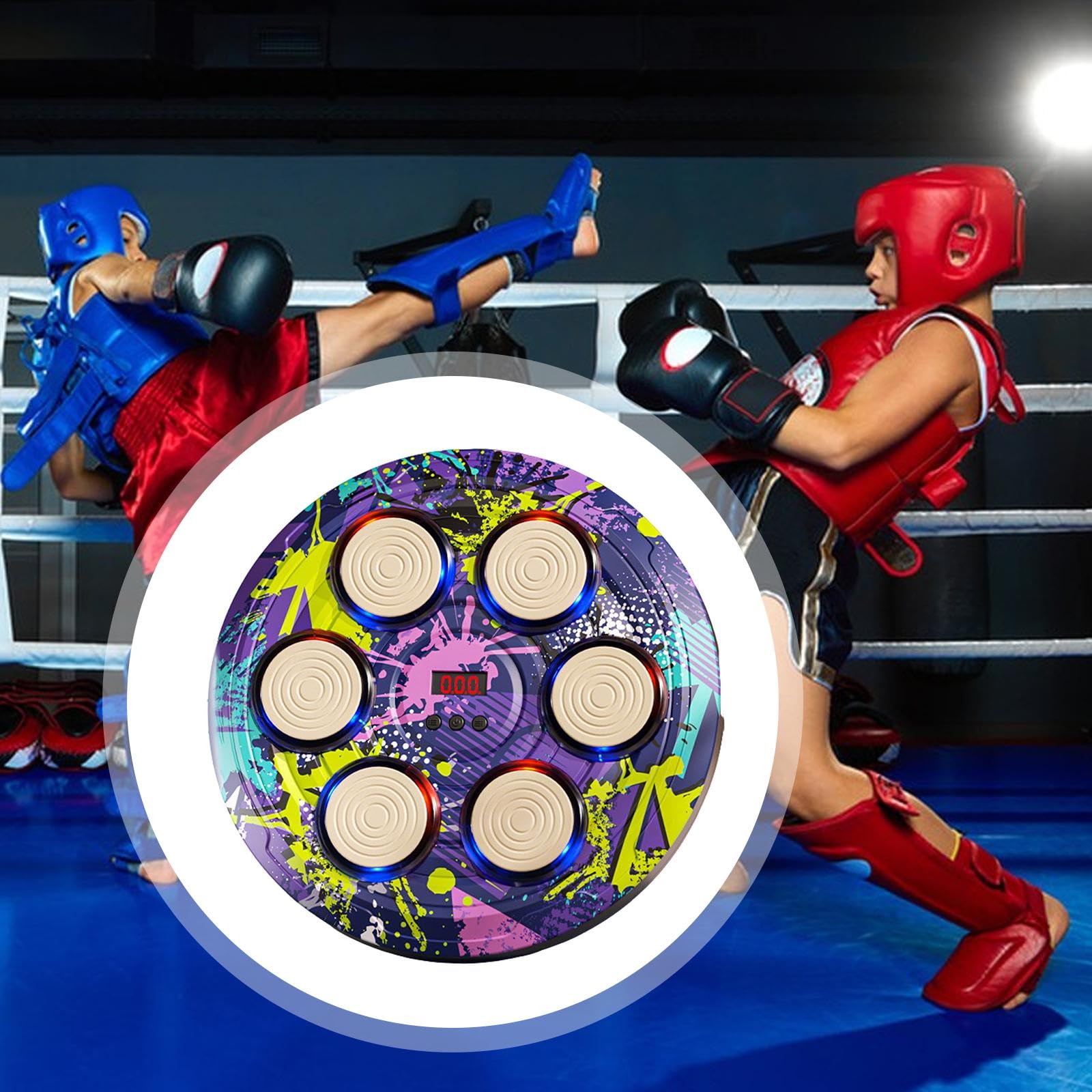Perfeclan Boxeo Musical, Tren, música electrónica, Boxeo, Pared, Objetivo para Entrenamiento de Taekwondo, a