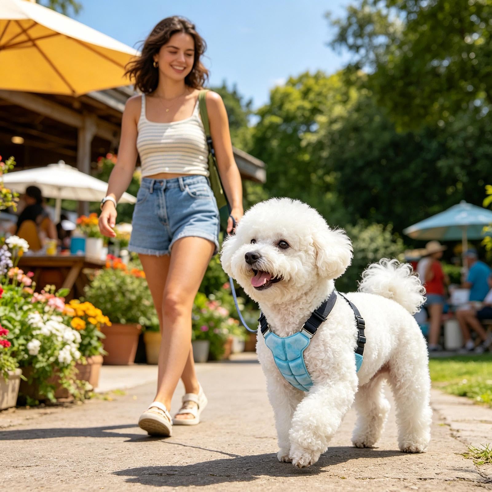 Weste für Hunde, Kleidung für Haustiere, Sommerweste, Ice Cool Pack, Kleidung zur Senkung der Temperatur, physikalische Schnalle verstellbar