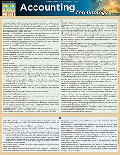 Accounting Terminology QuickStudy Laminated Reference Guide (Quick Study Business)