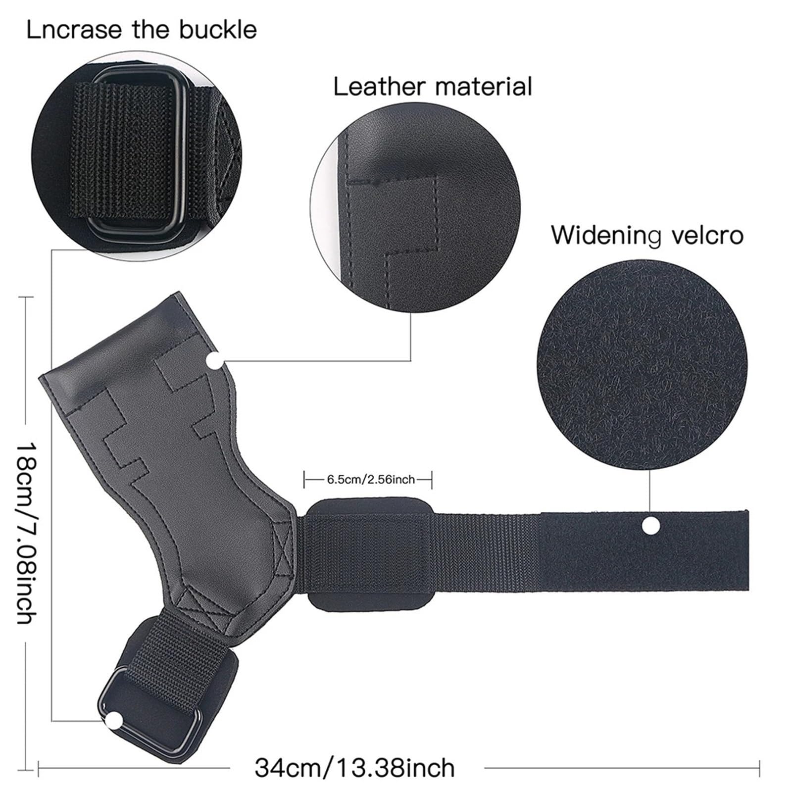 Ganci per Sollevamento Pesi Cinghie da Polso for Sollevamento Pesi Palestra Fitness Gancio Cinturino for Pesi Pull-up Guanti for Sollevamento Pesi for Allenamento con i Pesi per Uomini e Donne