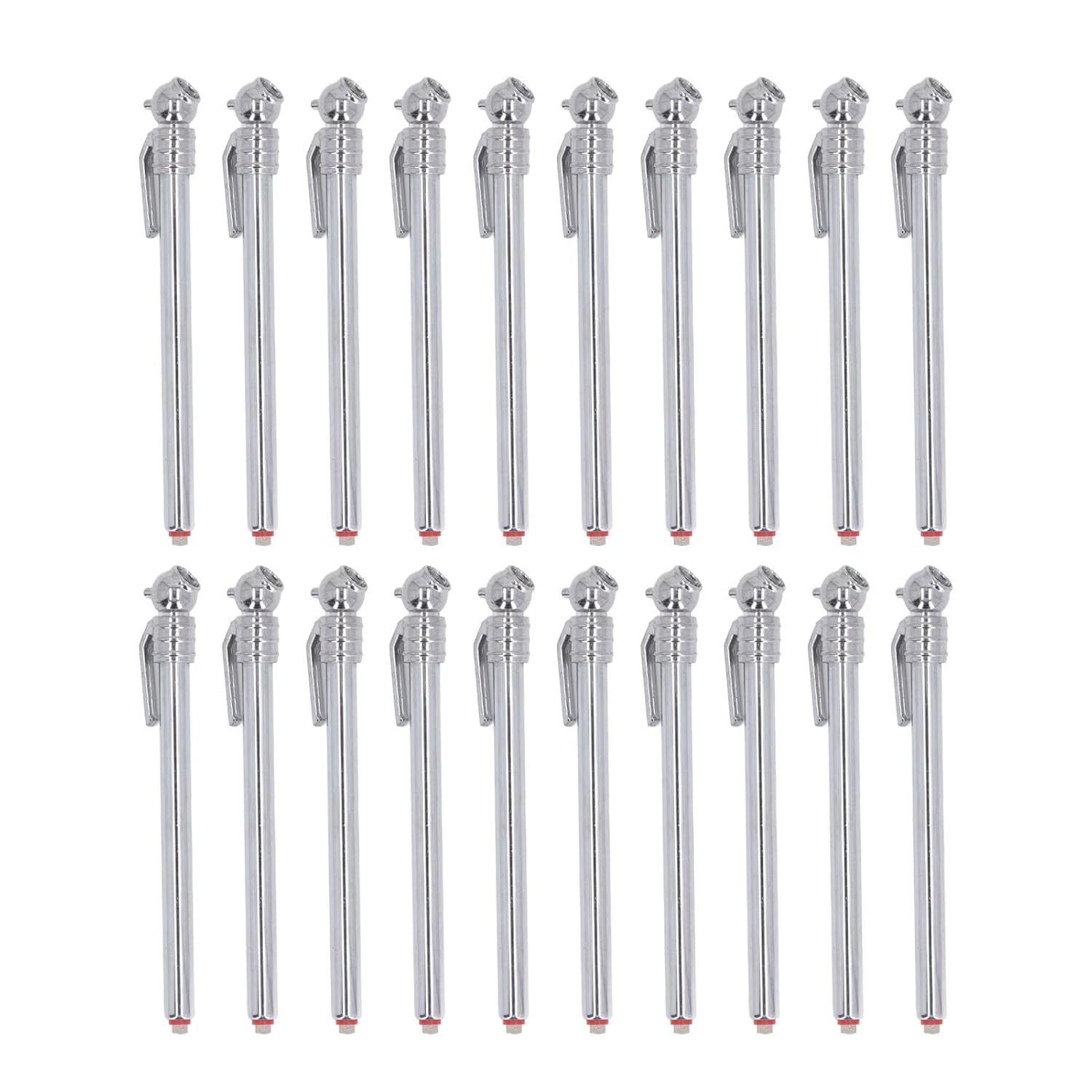 20 PCS Air Pressure Gauge, Accuracy Pencil Type Pressure Meter, Portable Tire Pressure Measuring Tool for Cars Trucks Motorcycles