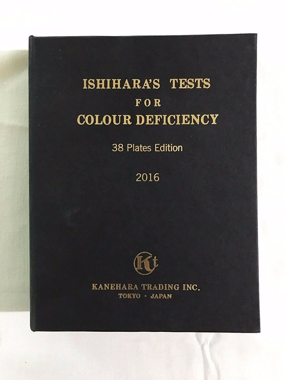 KASHSURG ISHIHARA Color Test Book 38,24,14 and 10 Plates (38 Plate)