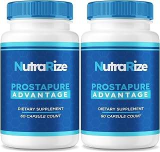(2 Pack) Prostapure Capsules, Prostapure Advantage Prostate Supplement, Official All-Natural Advanced Formula, Maximum Strength Pills to Support Overall Health, Prosta Pure Reviews (120 Capsules)