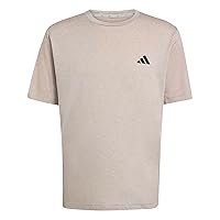 adidas Uomo Workout Essentials Feelready Shirt, Medium Grey Heather