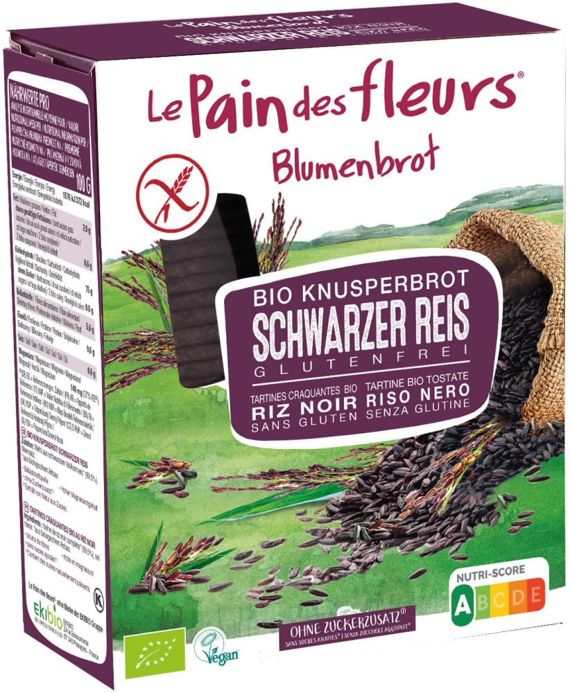 Bio Knusperbrot Schwarze Reis 6 x 150 g