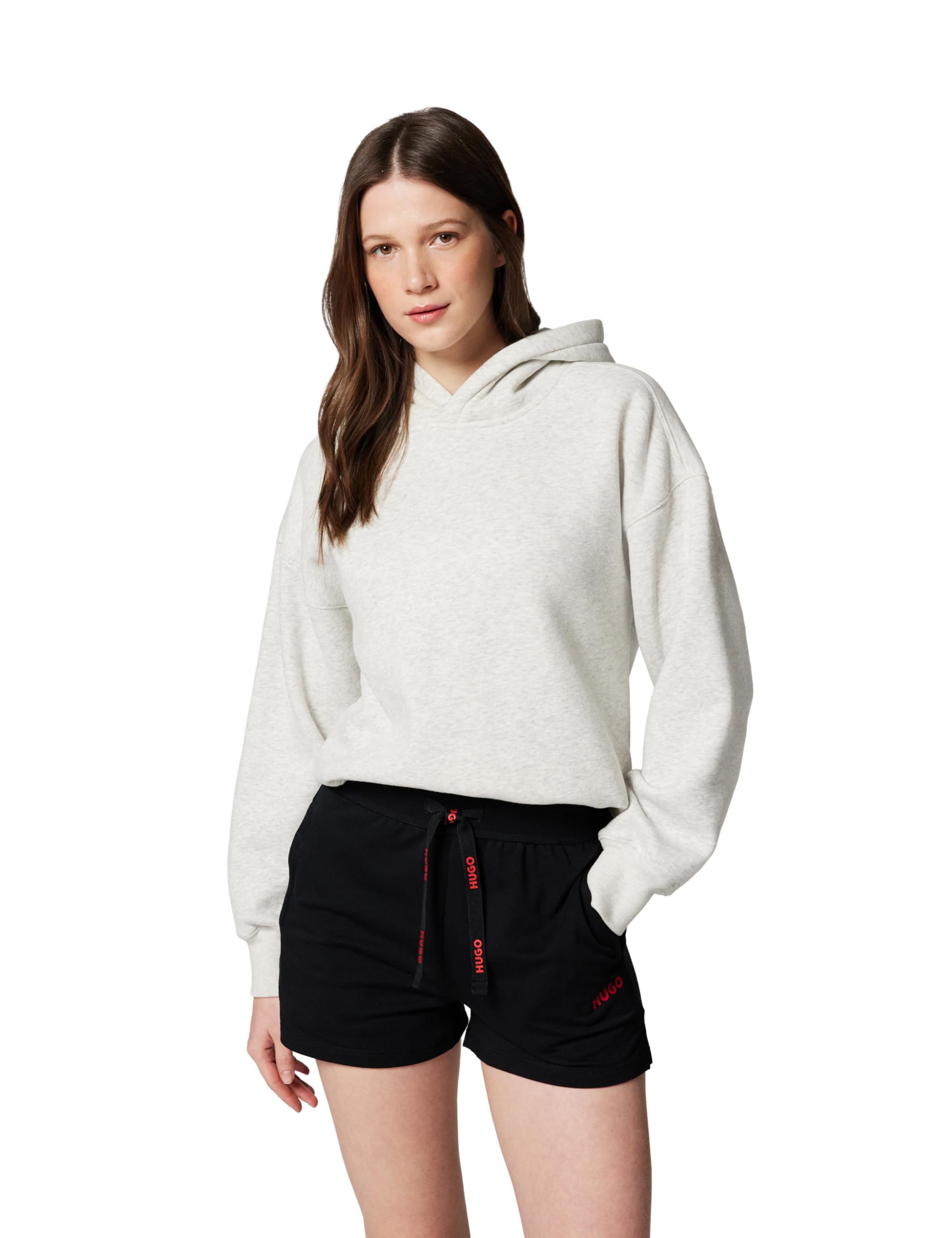 Hugo Women's Loungewear Shorts, Black 001, XXL
