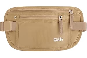 Stay Secure with Our Beige Small Unisex Money Belt