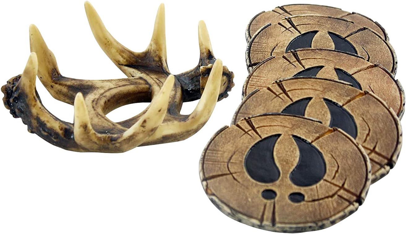 Antler Coaster Set View 2