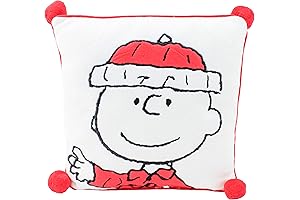 DanDee Peanuts Peanuts Charlie Brown 14" Officially Licensed Collectible Decorative Pillow for Adults