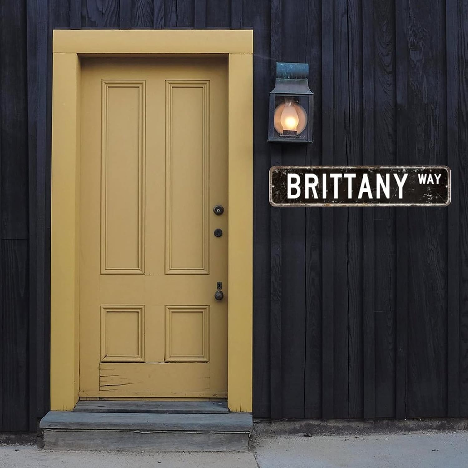 Brittany Signs Brittany Metal Signs Animal Custom Street Sign Brittany Gift Wall Art Decorative Sign Vintage Decor Farmhouse Wall Hanger Wall Decorations For Bedroom Living Room Front Porch