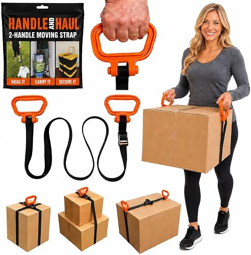 Adjustable Moving Straps with Handles