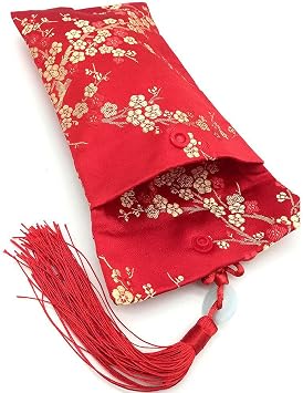 Chinese Silk Red Envelopes Lucky Money Gift Bags | Traditional Red Cash Envelopes, Spring Festival, Birthdays, Weddings, Red Packet Gift Holders