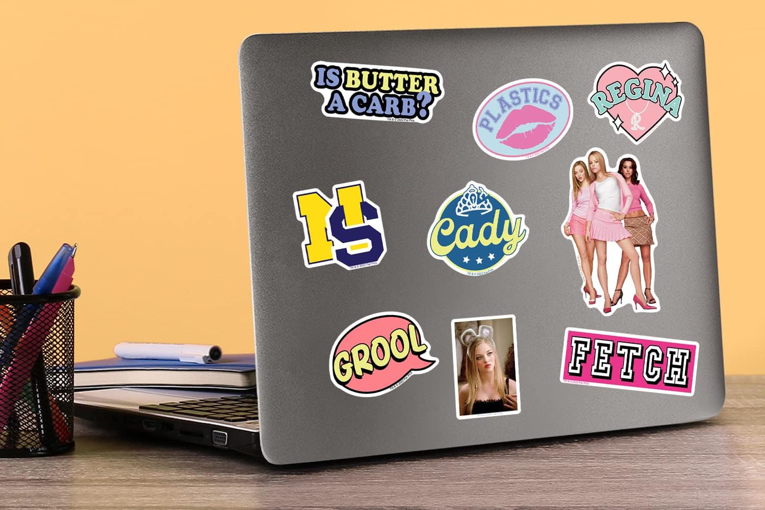 Mean Girls 100ct Vinyl Large Deluxe Stickers Variety Pack – Die Cut Decals for Laptop, Water Bottle, Scrapbooking, Tablet, Indoor/Outdoor - Image 5