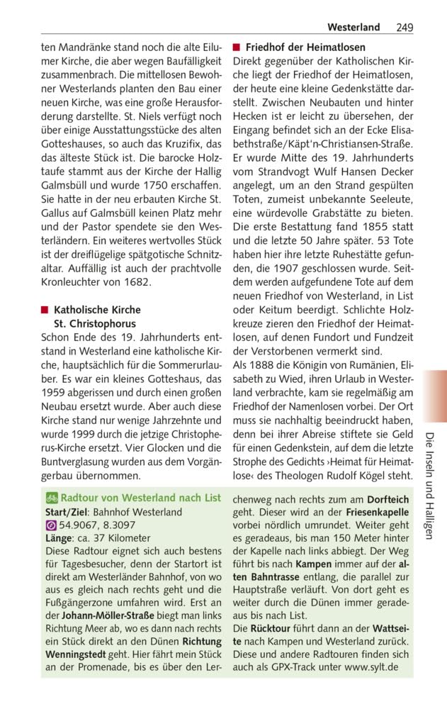 TRESCHER Reiseführer Nordfriesland: Sylt, Amrum, Föhr, Halligen, Husum, St. Peter-Ording, Eiderstedt und Hinterland. Mit Wanderungen und Radtouren