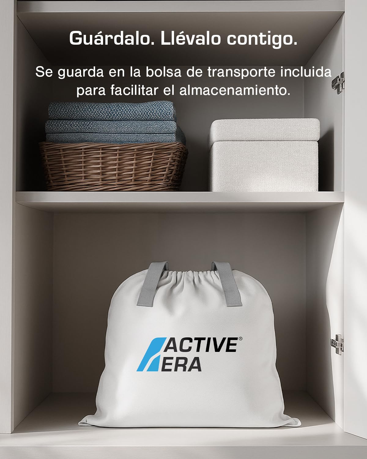 Active Era Colchón Hinchable Individual Lujo 99 x 188 x 36.5 cm con Bomba Eléctrica y Almohada Incorporada