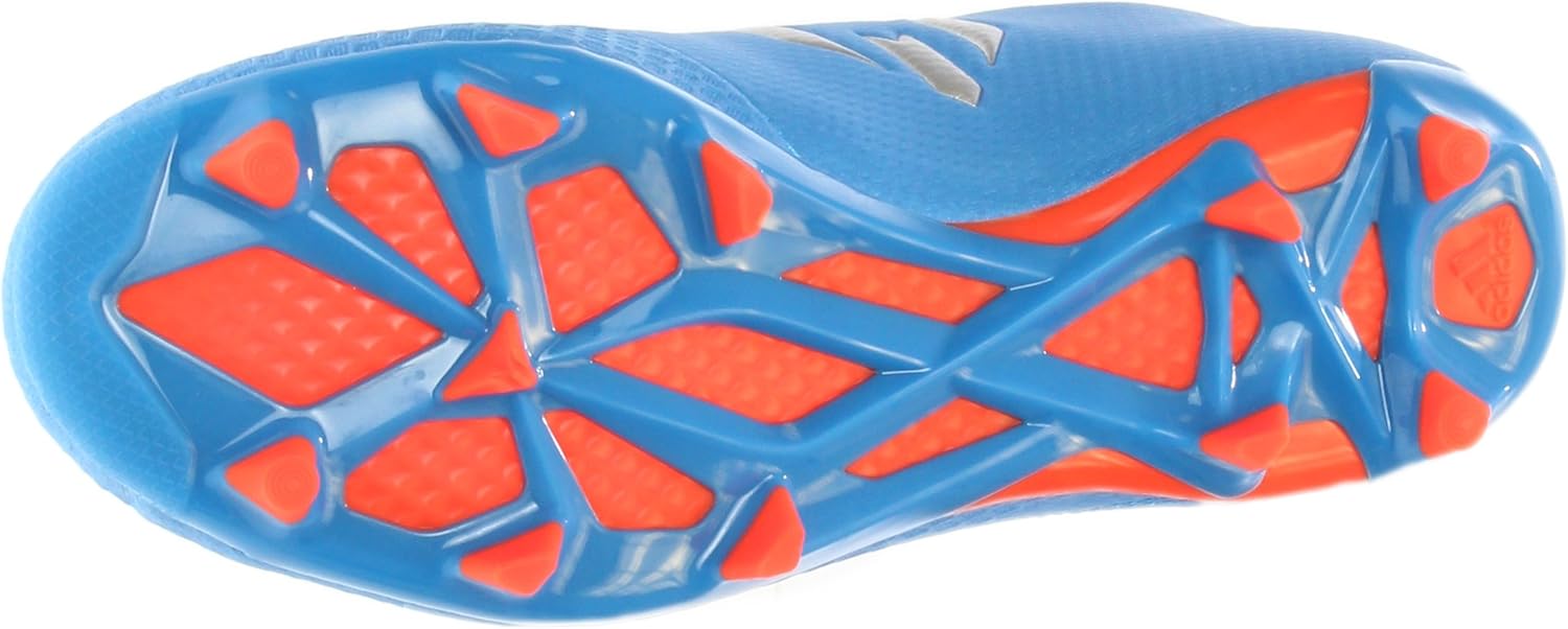 adidas Performance Men's Messi 16.3 Fg Soccer Shoe, Shock Blue Matte Silver/Black, 10.5 M US