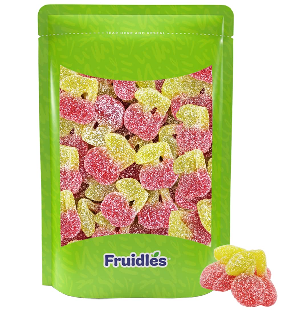 Sour Twin Cherries Gummies, Deliciously Tart Gummy