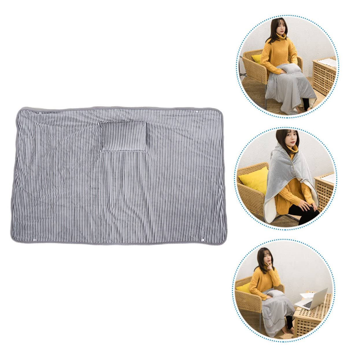 Cabilock 1pezzi Coperta Elettrica Usb Riscaldante e e Portatile Design Per Riscaldare Mani