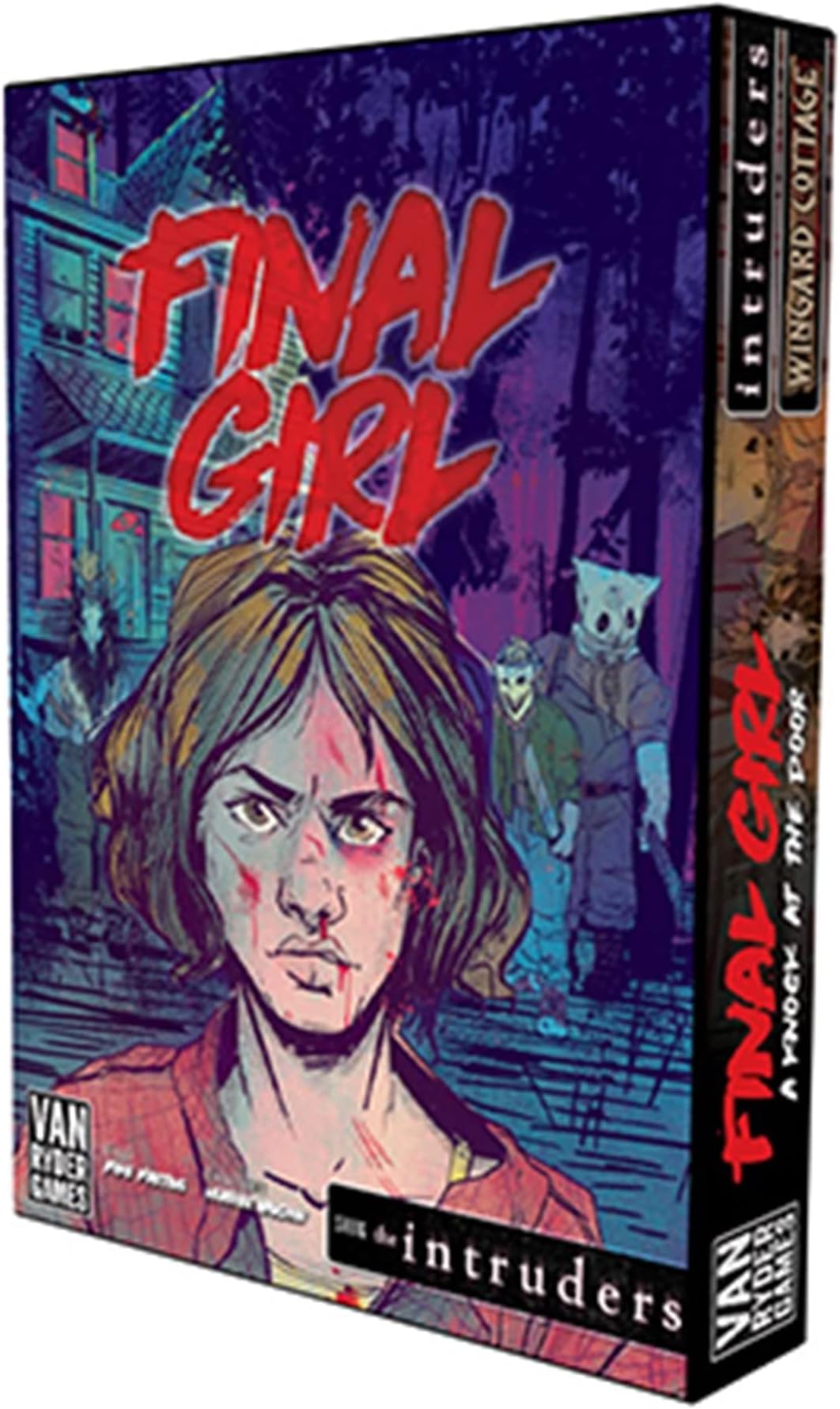 Van Ryder Games - Horror Board Game - Final Girl - A Knock at The Door, Feature Film Box, Core Box Required, Solo Play, 20-60 Mins Gameplay, Ages 14+