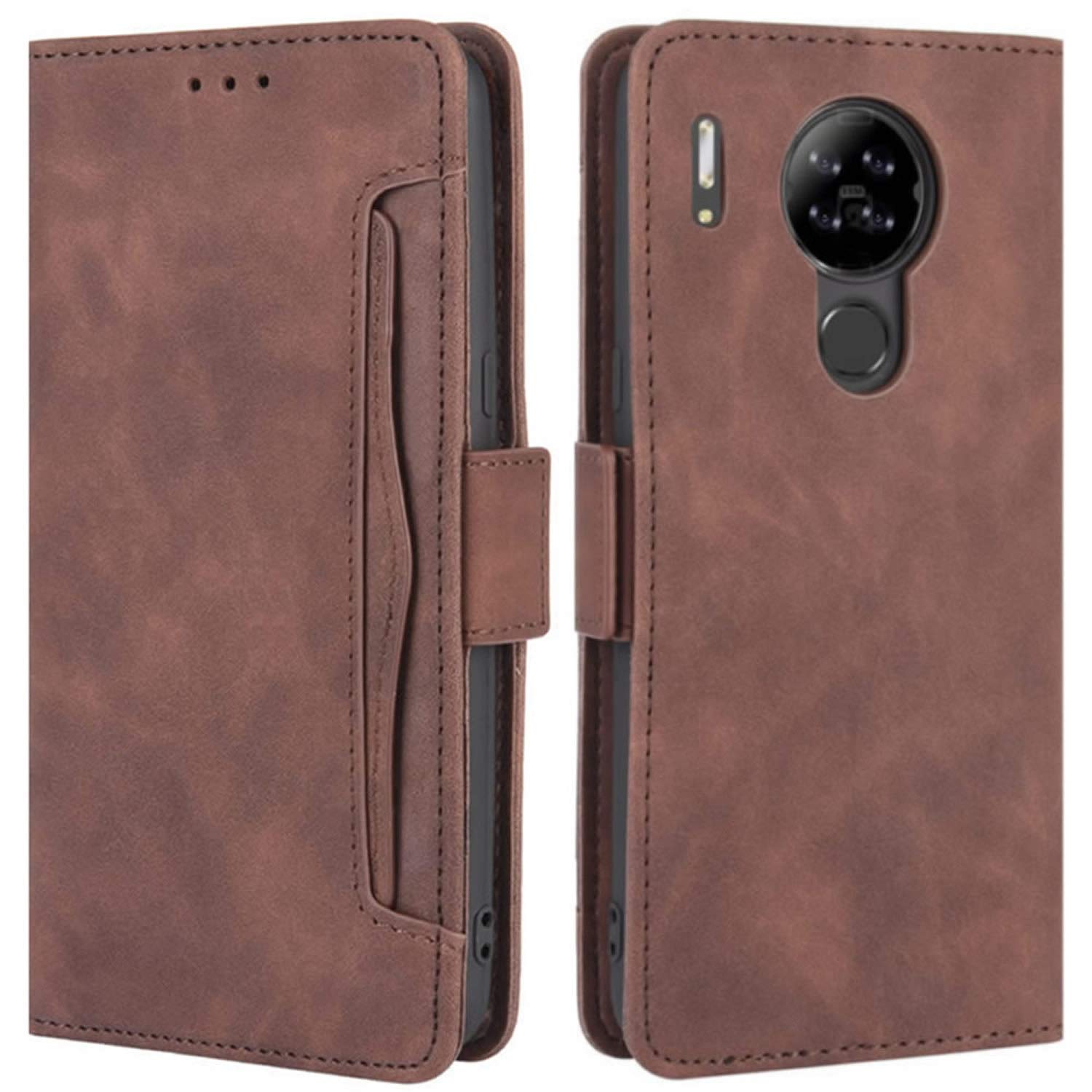 Blackview A80 / A80S Hülle – Retro Leder Flip Case Mit Kartenfächern & Standfunktion