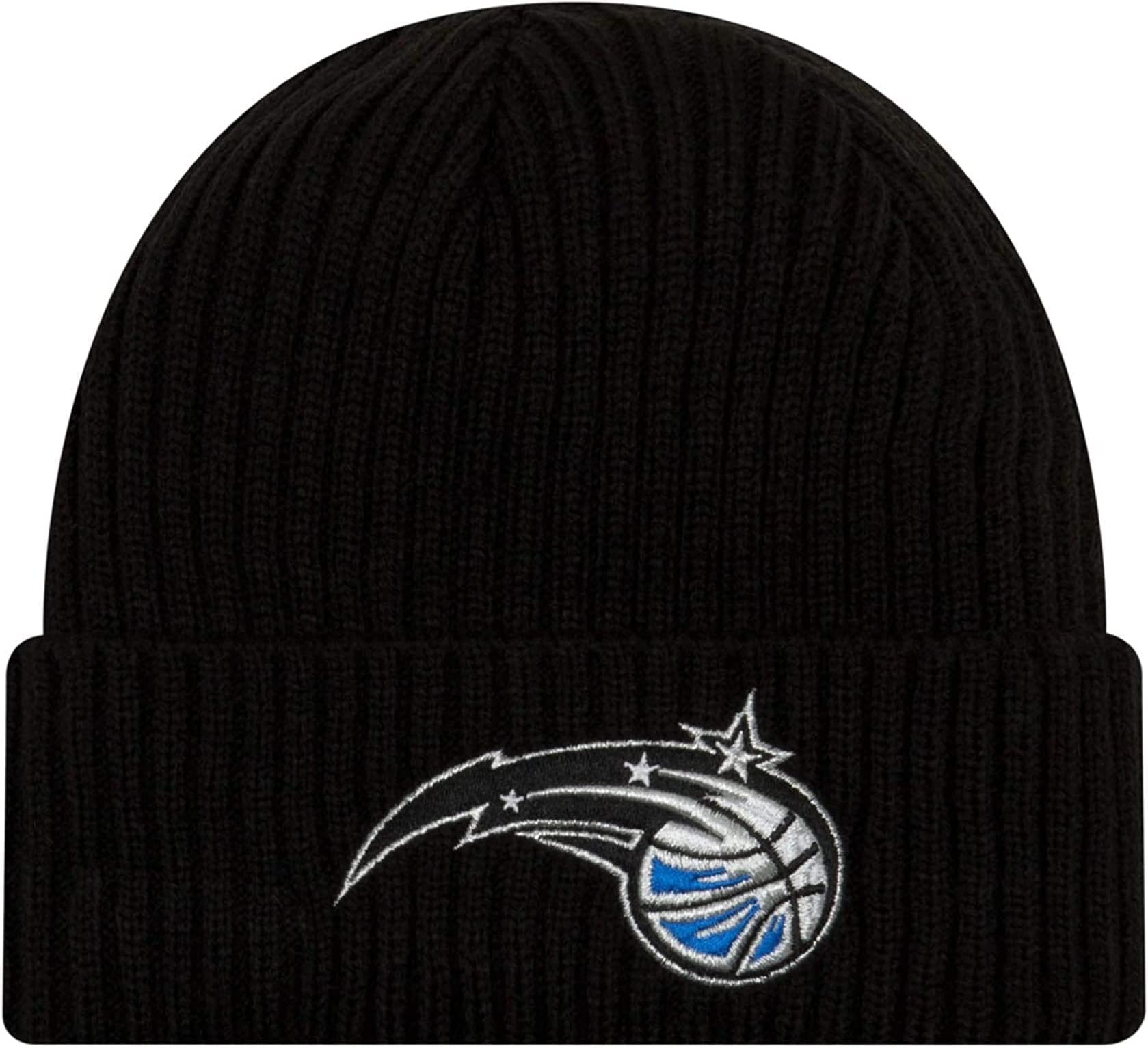 New Era Unisex-Adult NBA Official Sport Knit Core Cuffed Knit Beanie Hat, Orlando Magic, One size