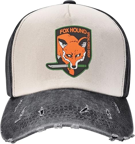 Vista 5 de Foxhound Special Forces Group Gorra de béisbol para mujer, gorra de béisbol para hombre, lavable y ajustable