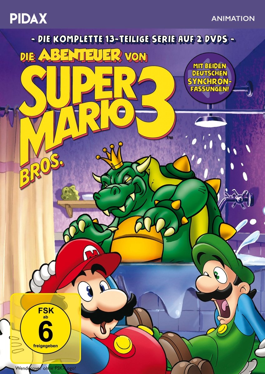 Die Abenteuer von Super Mario Bros. 3 / Die komplette 13-teilige Serie mit dem berühmtesten Videospiel-Duo der Welt (Pidax Animation)