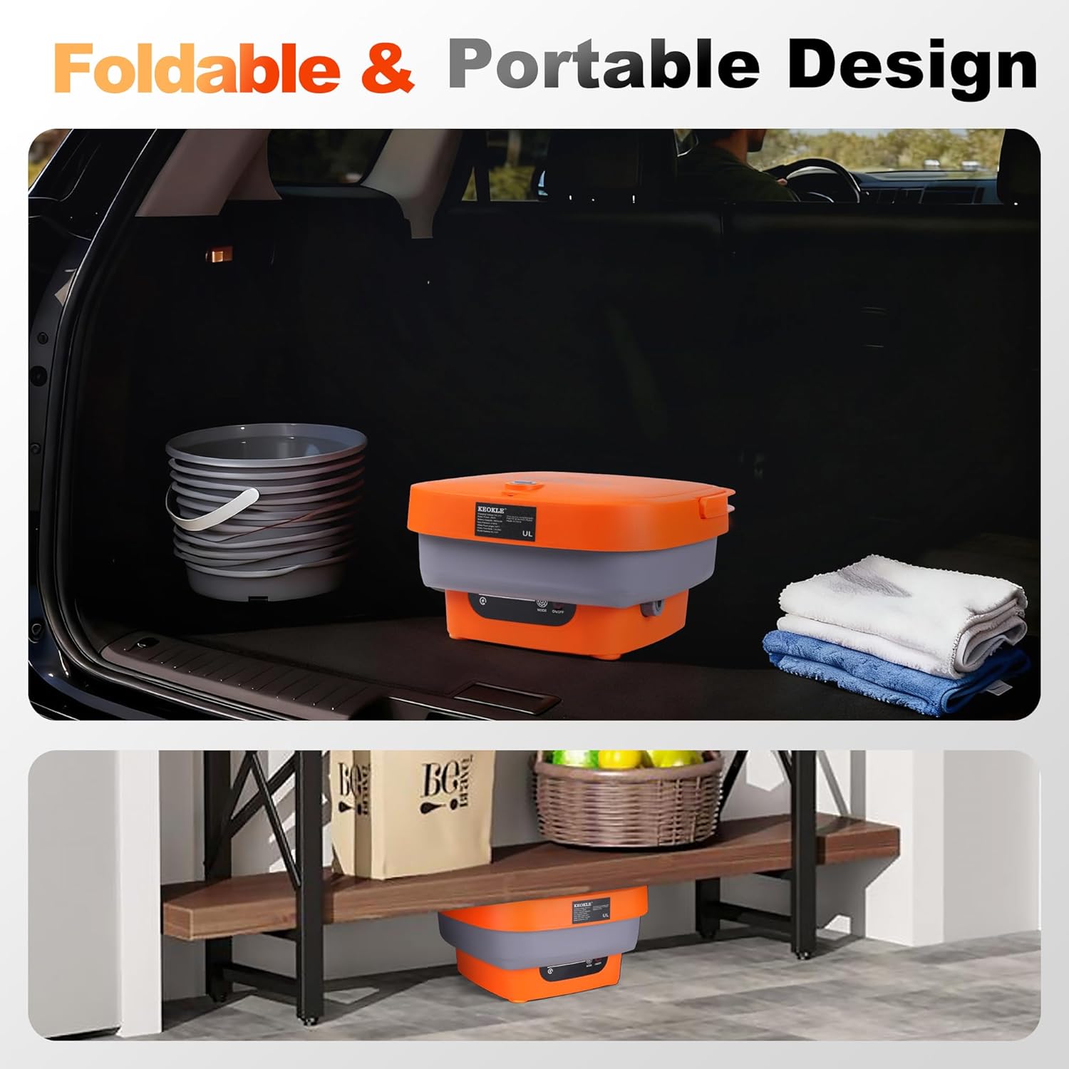 Portable Pressure Washer Cordless with Tank 4.5Gal,Electric Pressure Washer 4000mAh Battery Powered Max Pressure 750PSI,5-in-1 Nozzle, 15FT Hose for Flower Watering Car and Pet Cleaning - Image 7