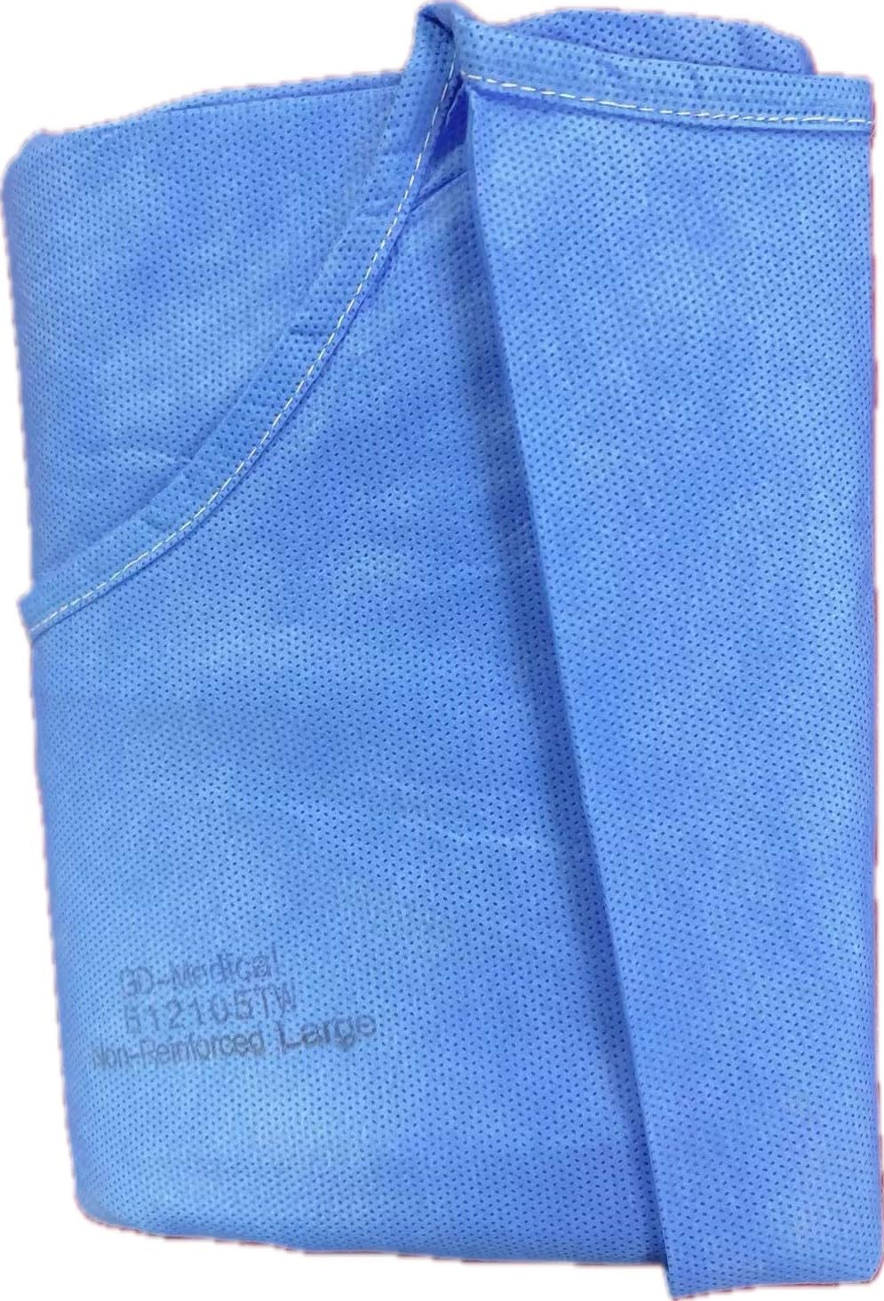 32 Pack GD Level 2 Disposable Surgical Gown; Knit Cuff; SMS 45g, Size L