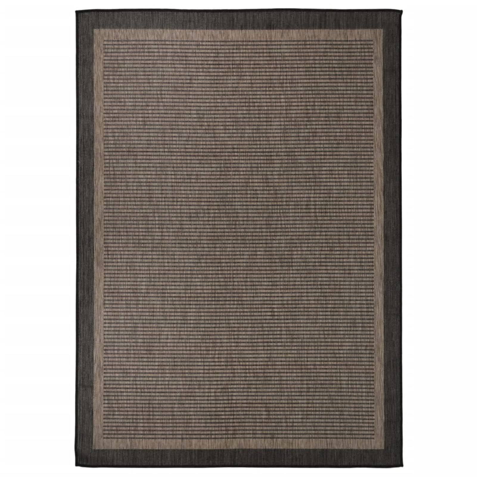 Tidyard Alfombra Exterior Terraza Alformbra de Camping Mantas de Picnic Esterilla de Playa Plegable Alfombra para Camping Picnic Jardin Patio Balcón Piscina marrón Oscuro 120x170 cm