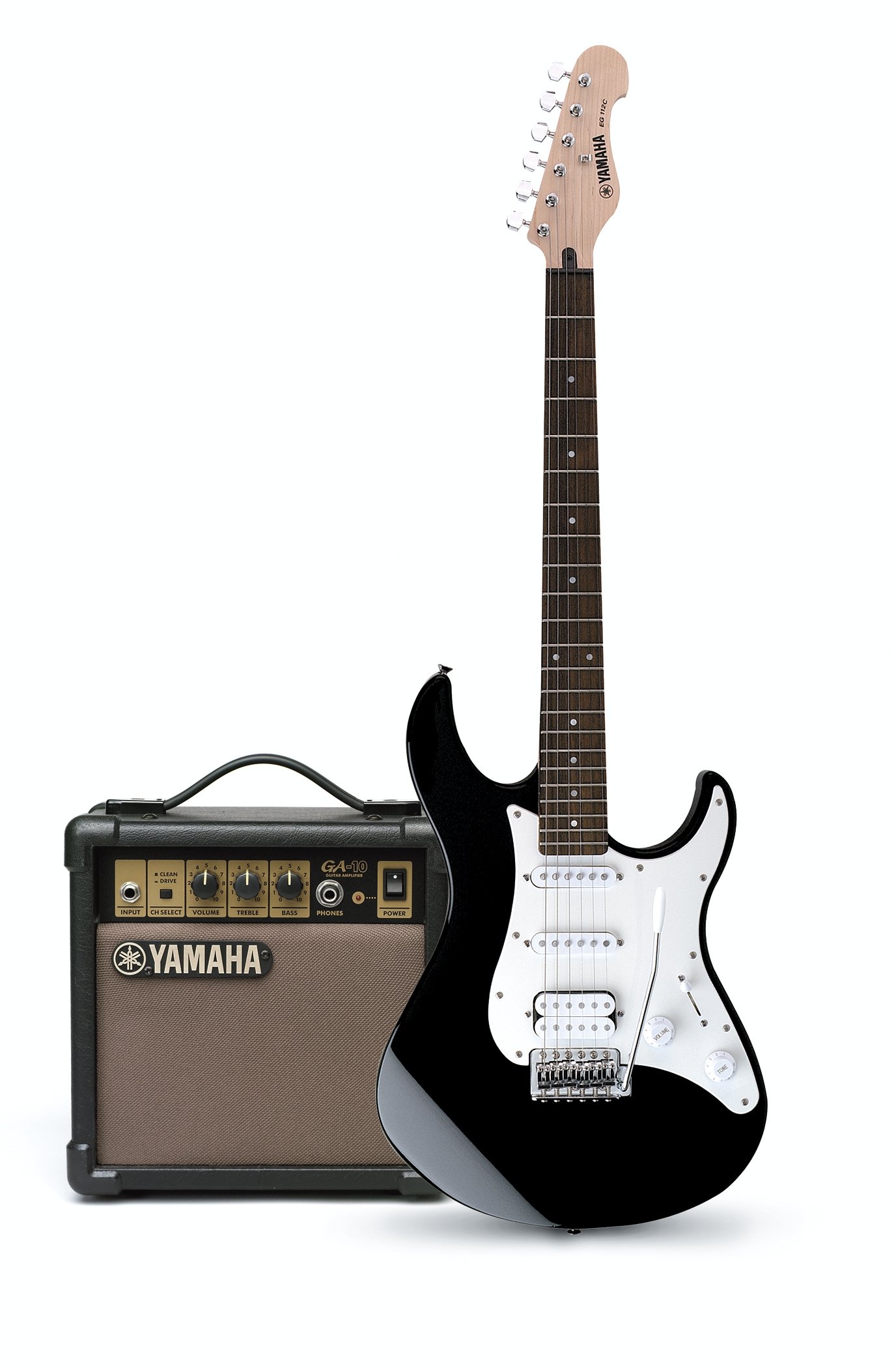 ギター YAMAHA EG112 Yamaha EG112 Electric Guitar with Amplifier (Accessory Kit, Black