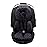 Pro Goleem Infant Car Seat Insert, Baby Head Neck Body Support, Soft Minky Newborn Car Seat Strap Pads, 2-in-1 Reversible, Boys and Girls, Black