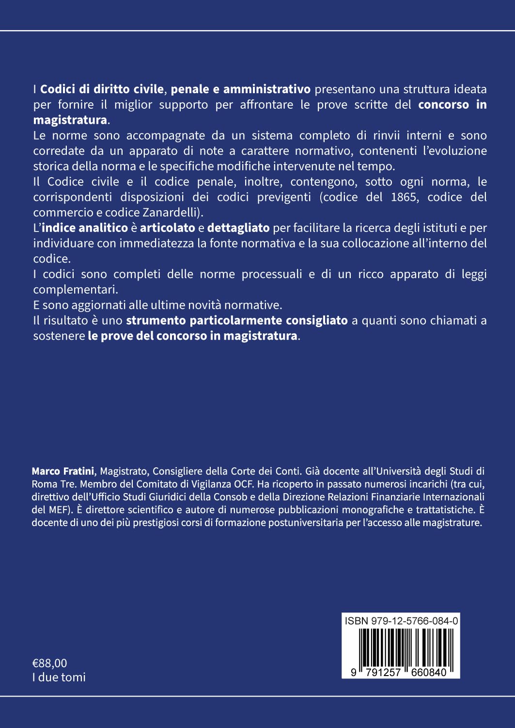 Codice normativo di diritto amministrativo 2026 per il concorso in magistratura