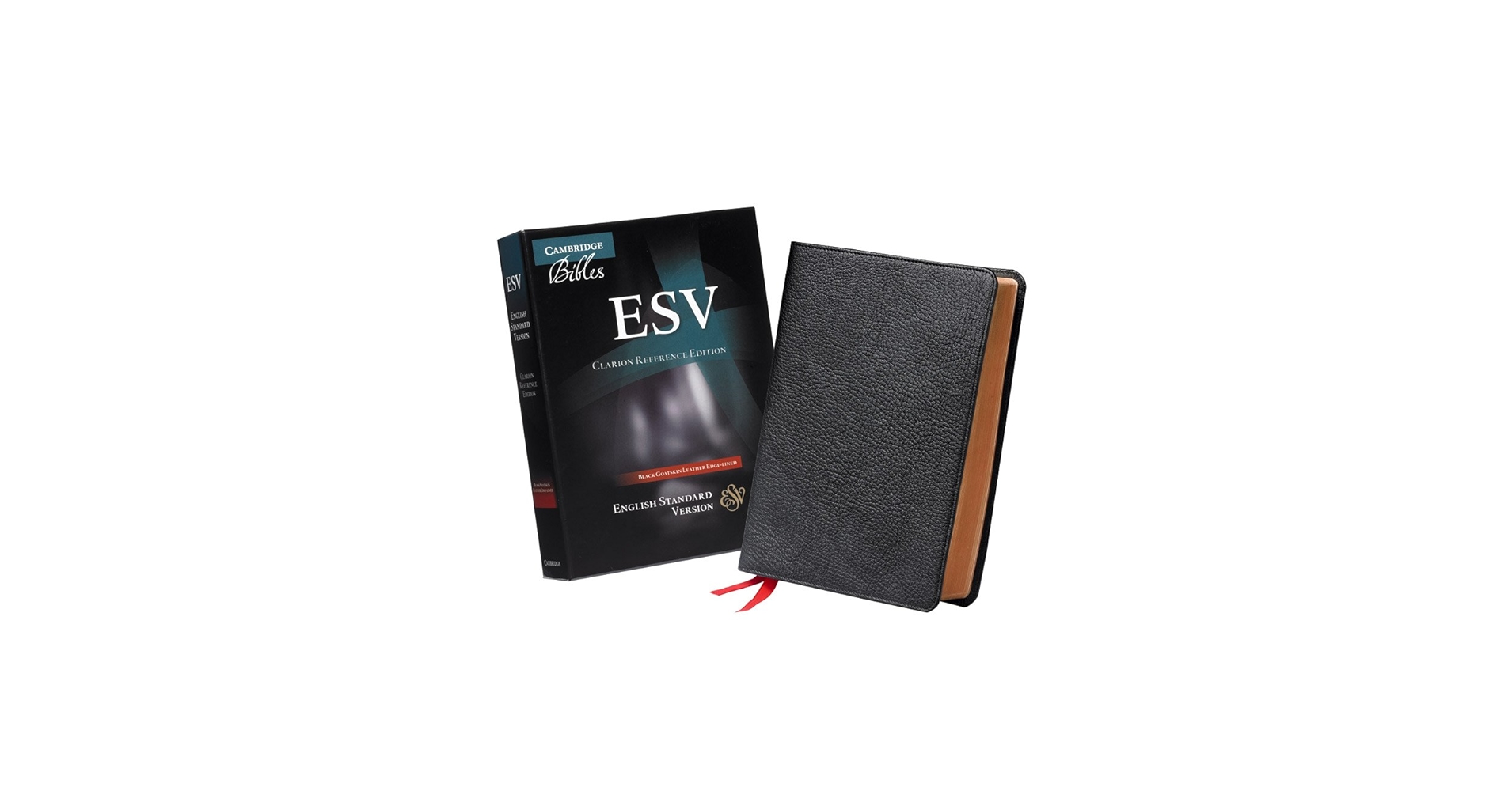 ESV Clarion Reference Bible, Black Edge-lined Goatskin