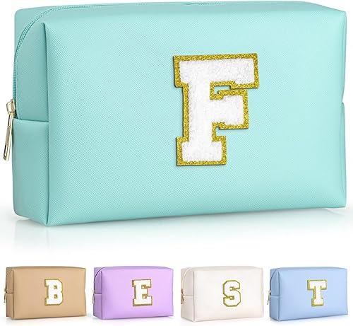 Miniatura 56 de TOPEAST - Bolso de maquillaje para mujer, Púrpura, K Púrpura,Negro,Caqui,Blanco nacarado-rosa,Blanco